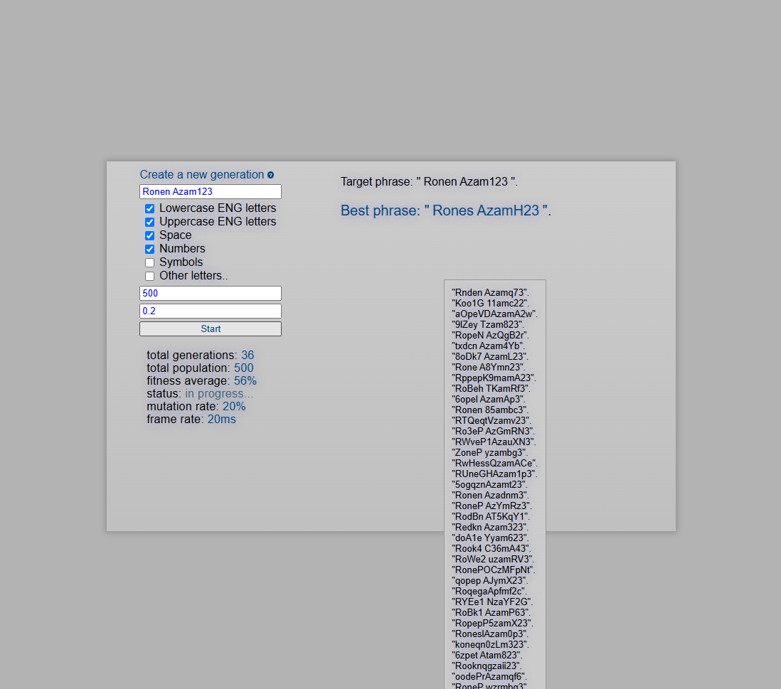 genetic algorithm project image